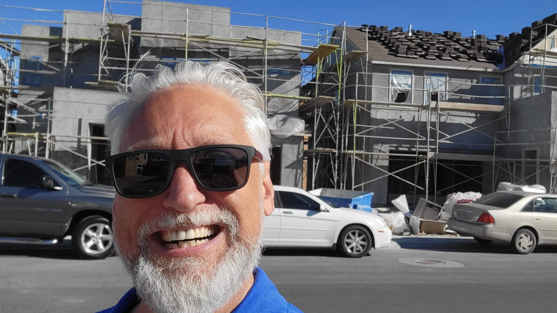Ian Palast on a Las Vegas construction site — Palast Realty Group